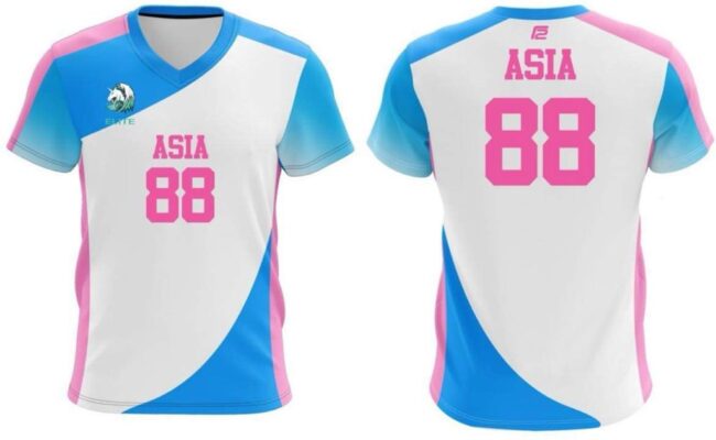 All Nations Asia Women Jersey (White)