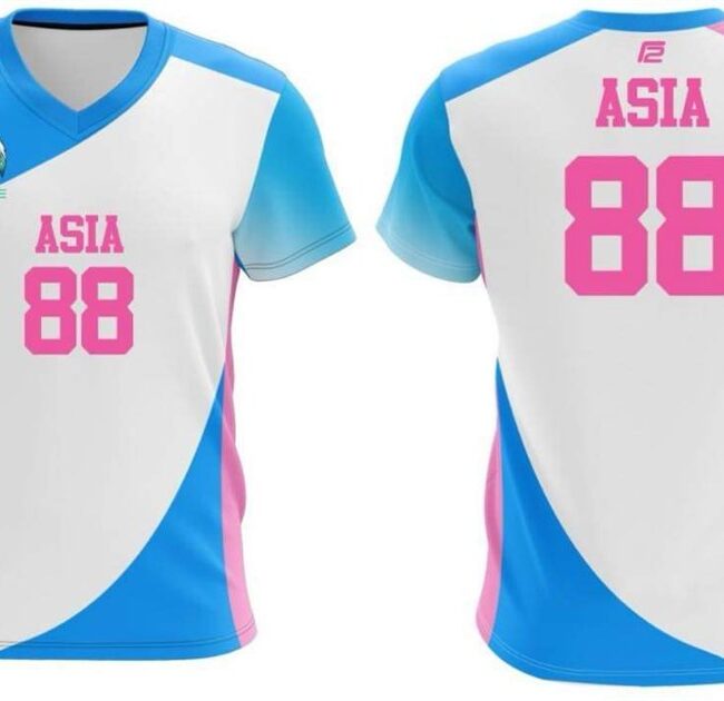 All Nations Asia Women Jersey (White)